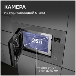 Встраиваемая СВЧ-печь Zigmund Shtain BMO 15.252 G