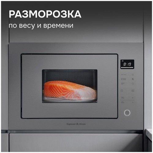 Встраиваемая СВЧ-печь Zigmund Shtain BMO 15.252 G купить в Москве и Санкт-Петербурге