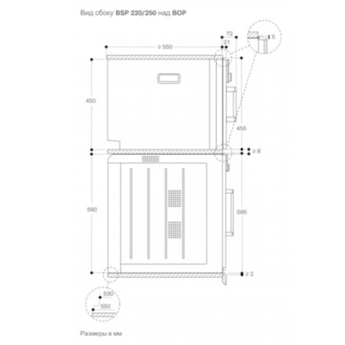 Встраиваемая пароварка Gaggenau BSP220131