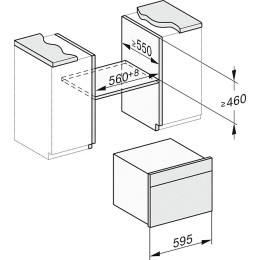 Встраиваемая комби-пароварка Miele DGC 7840 OBSW