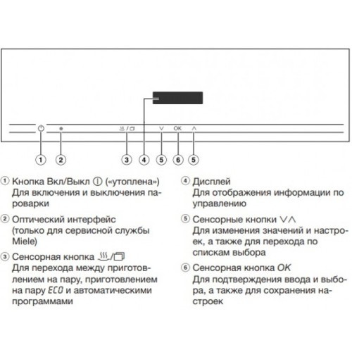 Встраиваемая пароварка Miele DG2840 EDST/CLST