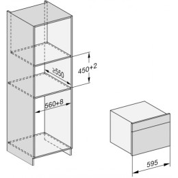 Встраиваемая пароварка Miele DG2840 GRGR