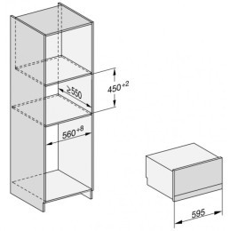 Встраиваемая пароварка с СВЧ Miele DGM7840 EDST/CLST