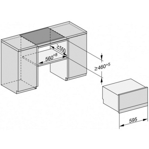Встраиваемая пароварка с СВЧ Miele DGM7840 GRGR