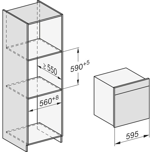 Встраиваемая пароварка Miele DGC 7865 OBSW