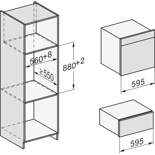Встраиваемая пароварка Miele DGC 7865 OBSW
