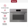 Встраиваемая комби-пароварка Miele DGC 7845 GRGR