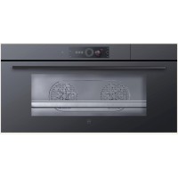 Встраиваемая пароварка V-ZUG CombiSteamer V6000 45L Grand CS6T-23034 черное стекло