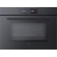 Встраиваемый комбинированный паровой шкаф V-ZUG CombiSteamer V6000 45M CSM6T-23041 (черное стекло)