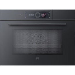 Встраиваемый комбинированный паровой шкаф V-ZUG CombiSteamer V6000 45M CSM6T-23041 (черное стекло)