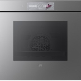 Встраиваемый паровой шкаф V-ZUG CombairSteamer V6000 60 CS6T-23049 (платиновое стекло)