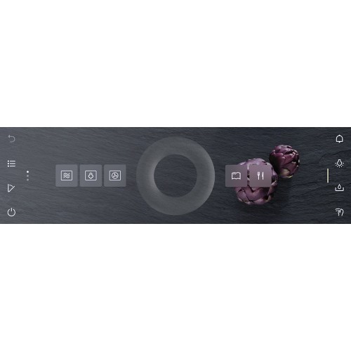 Встраиваемый паровой шкаф V-ZUG CombiSteamer V6000 45M CSM6T-23047 (черное стекло/без ручки)