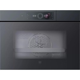 Встраиваемый паровой шкаф V-Zug CombiSteamer V6000 45 AutoDoor CS6T-23043 черное стекло