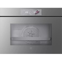 Встраиваемый паровой шкаф V-Zug CombiSteamer V6000 AutoDoor 45 CS6T-23043 платина