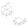 Встраиваемый ящик для подогрева Bertazzoni WD60X