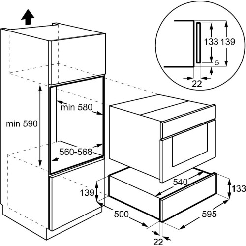 Встраиваемый подогреватель De Dietrich DWD4810B