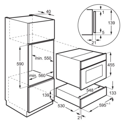 Встраиваемый подогреватель посуды Electrolux KBD4X
