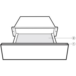 Встраиваемый подогреватель для посуды Korting KW 601 GN