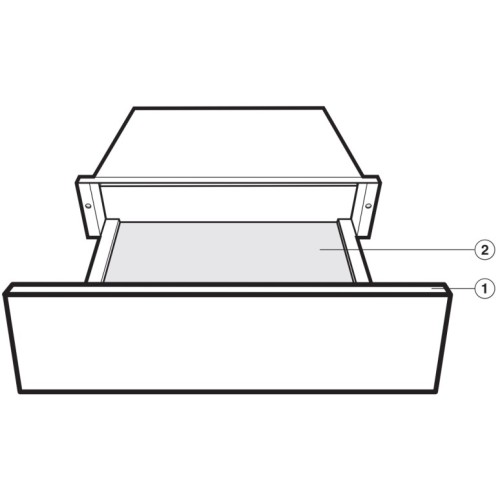Встраиваемый подогреватель для посуды Korting KW 601 GW