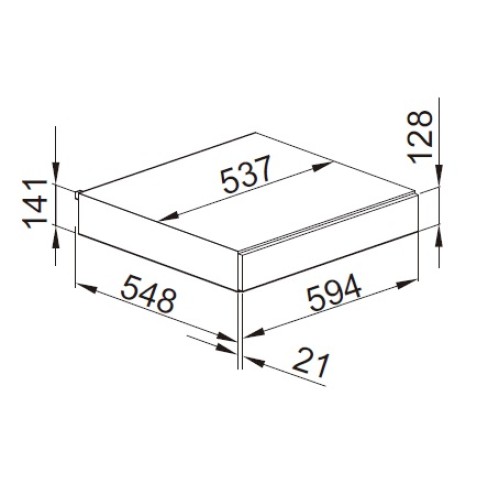 Встраиваемый подогреватель посуды Kuppersberg KWD 802 Black
