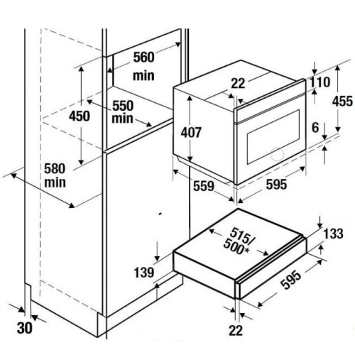 Встраиваемый подогреватель посуды Kuppersbusch CSW 6800.0 G8 Hot Chili