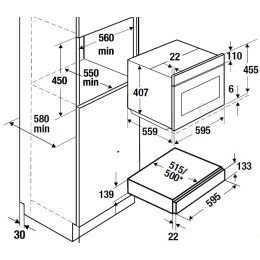 Встраиваемый подогреватель посуды Kuppersbusch CSW 6800.0 S3 Silver Chrome