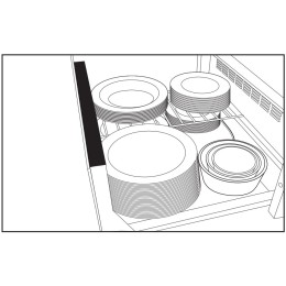 Встраиваемый подогреватель посуды Miele ESW 7030 OBSW