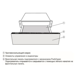 Встраиваемый подогреватель Miele ESW 7010 OBSW