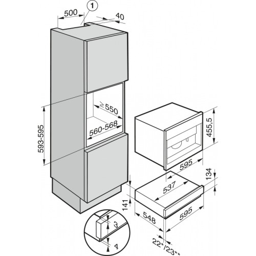 Встраиваемый подогреватель Miele ESW 7110 EDST/CLST
