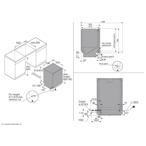 Встраиваемая посудомоечная машина Asko DFI747MU