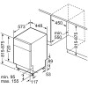 Встраиваемая посудомоечная машина Bosch SPU4HMW53S