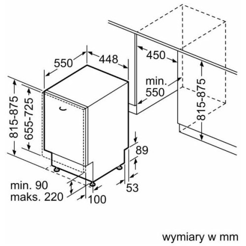 Встраиваемая посудомоечная машина Bosch SPV6YMX01E
