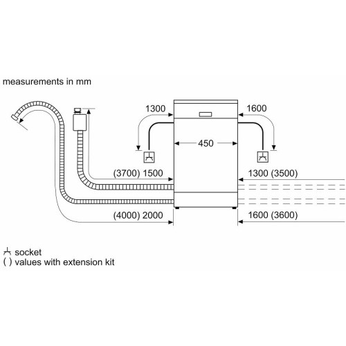 Встраиваемая посудомоечная машина Bosch SPV 6ZMX23E