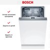 Встраиваемая посудомоечная машина Bosch SPV4HKX33E