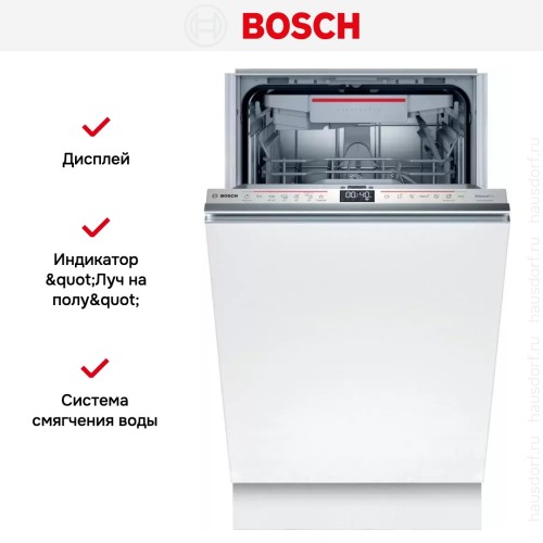 Встраиваемая посудомоечная машина BOSCH SPV6HMX2MR