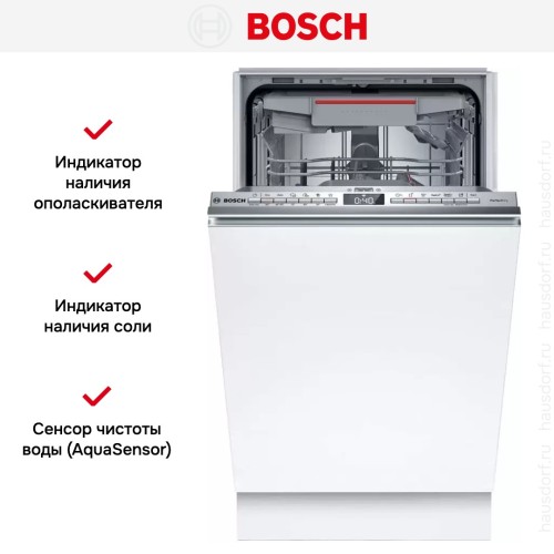 Встраиваемая посудомоечная машина Bosch SPV6YMX01E