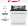 Встраиваемая посудомоечная машина Brandt BKFI1347J