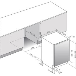 Встраиваемая посудомоечная машина De Dietrich DV1434QJ