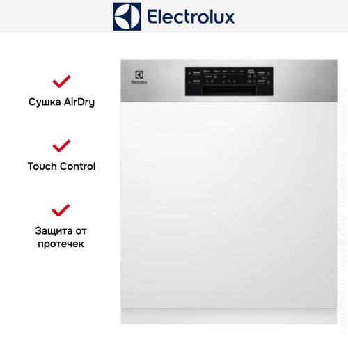 Встраиваемая посудомоечная машина Electrolux EEM 48200 IX