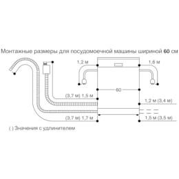 Встраиваемая посудомоечная машина Gaggenau DF270160