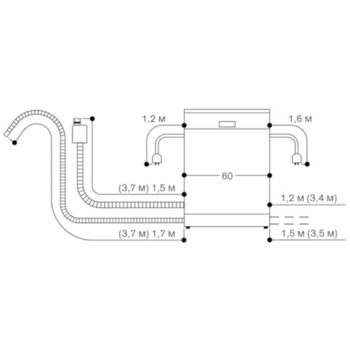 Встраиваемая посудомоечная машина Gaggenau DF480162
