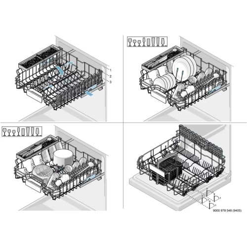 Встраиваемая посудомоечная машина Gaggenau DF480162