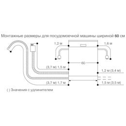 Встраиваемая посудомоечная машина Gaggenau DF481163F