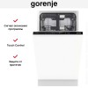 Полностью встраиваемая посудомоечная машина Gorenje GV572D10