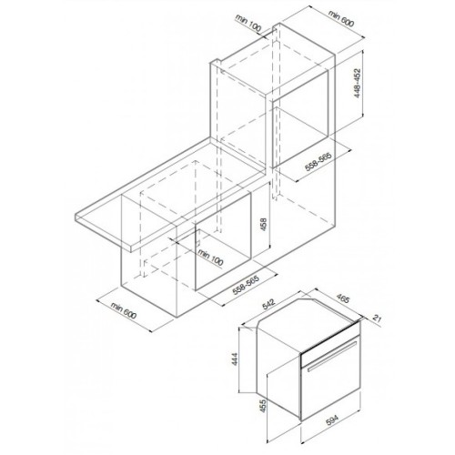 Встраиваемая посудомоечная машина Graude VGE 60.0