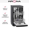 Посудомоечная машина KRONA RIVA 45 FS BL