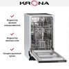 Встраиваемая посудомоечная машина KRONA DELIA 45 BI