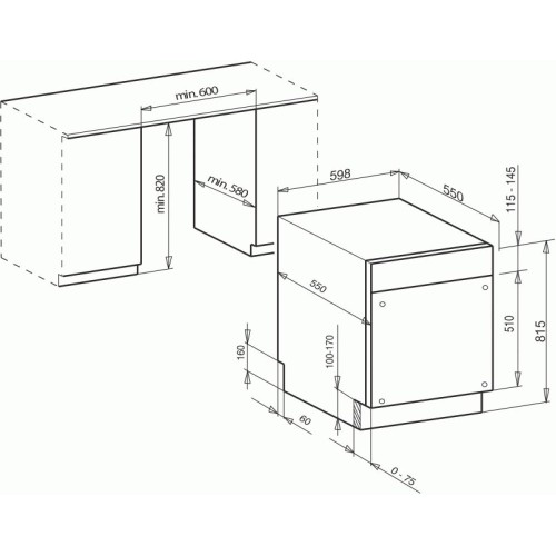 Встраиваемая посудомоечная машина Kaiser S60I69XL