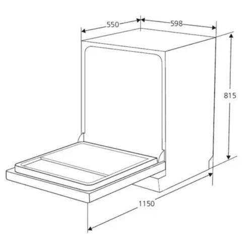 Встраиваемая посудомоечная машина Kuppersberg GSM 6072