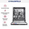 Встраиваемая посудомоечная машина Maunfeld MLP6022A01 Light Beam